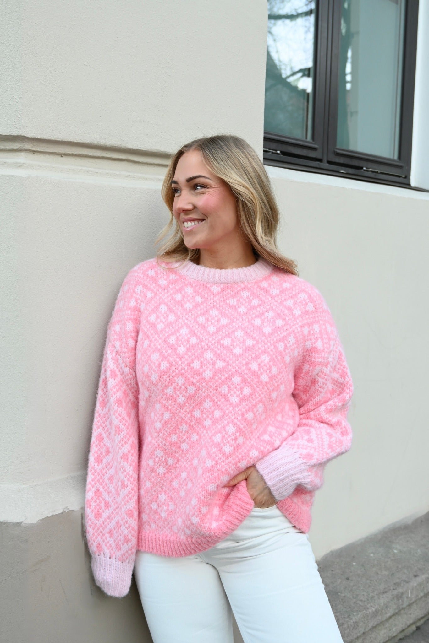 VMINGA PULLOVER - Pink Cherub